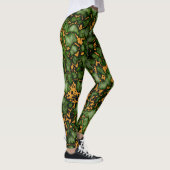 Design der Textur aus Grand Moss Green und Gold-Ma Leggings (Rechts)
