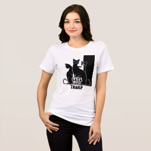 Design der Tonhöhen und der Schnüre Tri-Blend Shirt