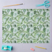 Design der tropischen Animal Print & Greenery Seri Seidenpapier (Basteln)