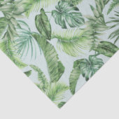 Design der tropischen Animal Print & Greenery Seri Seidenpapier (Ausschnitt)