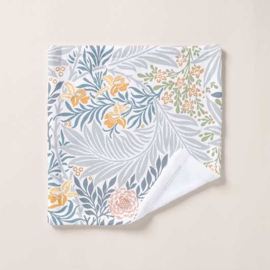 Design der tropischen Blumenmuster Badhandtuch Set (Waschlappen)