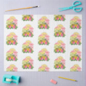 Design der tropischen Flamingo-Serie 12 Seidenpapier (Basteln)