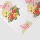 Design der tropischen Flamingo-Serie 13 Seidenpapier (Ausschnitt)