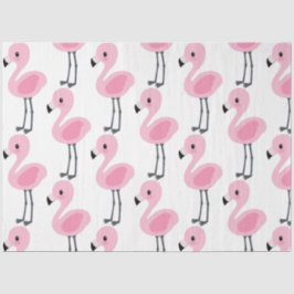 Design der tropischen Flamingo-Serie 1 Seidenpapier