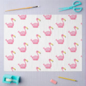 Design der tropischen Flamingo-Serie 6 Seidenpapier (Basteln)