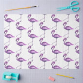 Design der tropischen Flamingo-Serie 9 Seidenpapier (Basteln)