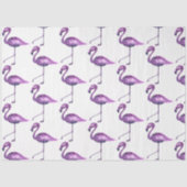 Design der tropischen Flamingo-Serie 9 Seidenpapier (Vorderseite)