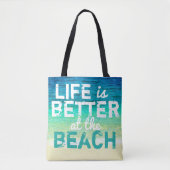 Design der tropischen Strandtasche Tasche (Vorderseite)