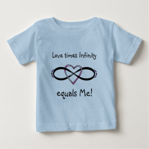 Design der unendlichen Liebe Baby T-shirt