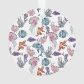 Design der Unterwasserfarbe Ornament (Rückseite)