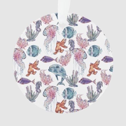 Design der Unterwasserfarbe Ornament (Vorderseite)