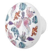 Design der Unterwasserfarben-Reihe 2 Keramikknauf (Rechts)