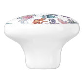 Design der Unterwasserfarben-Reihe 2 Keramikknauf (Seitenansicht)