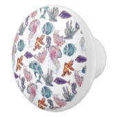 Design der Unterwasserfarben-Reihe 2 Keramikknauf (Rechts)