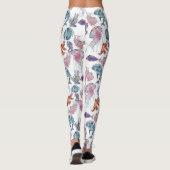 Design der Unterwasserfarben-Reihe 2 Leggings (Rückseite)