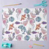 Design der Unterwasserfarben-Reihe 2 Seidenpapier (Basteln)