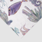 Design der Unterwasserfarben-Reihe 2 Seidenpapier (Ausschnitt)