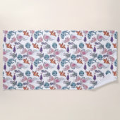 Design der Unterwasserfarben-Reihe 2 Strandtuch (Vorderseite)