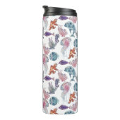 Design der Unterwasserfarben-Reihe 2 Thermosbecher (Nach rechts gedreht)