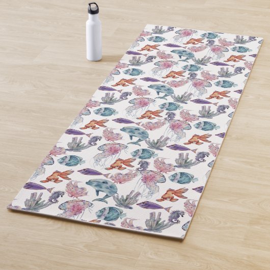 Design der Unterwasserfarben-Reihe 2 Yogamatte (Beispiel)