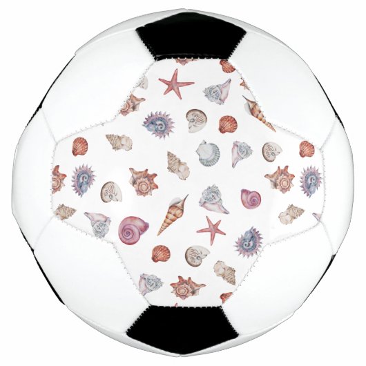 Design der Unterwasserfarben-Reihe 4 Fußball (Vorderseite)