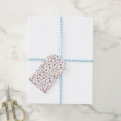 Design der Unterwasserfarben-Reihe 4 Geschenkanhänger (Mit Garn)