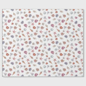 Design der Unterwasserfarben-Reihe 4 Geschenkpapier (Flach)