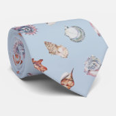 Design der Unterwasserfarben-Reihe 4 Krawatte (Gerollt)