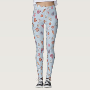 Design der Unterwasserfarben-Reihe 4 Leggings
