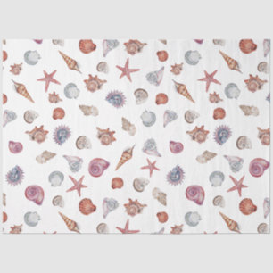 Design der Unterwasserfarben-Reihe 4 Seidenpapier