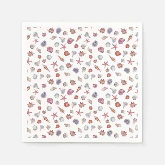 Design der Unterwasserfarben-Reihe 4 Serviette (Vorderseite)