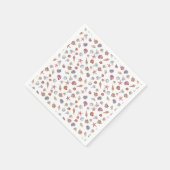 Design der Unterwasserfarben-Reihe 4 Serviette (Ecke)