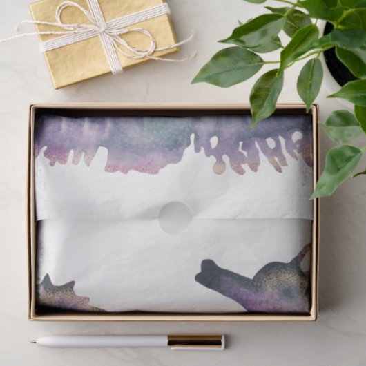 Design der Unterwasserfarbenserie 18 Seidenpapier (Geschenk)