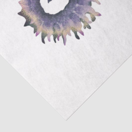 Design der Unterwasserfarbenserie 18 Seidenpapier (Ausschnitt)