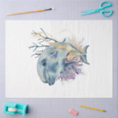 Design der Unterwasserfarbenserie 3 Seidenpapier (Basteln)