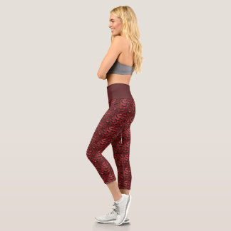 Design der Vampire-Serie 12 Capri Leggings