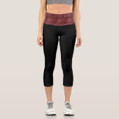 Design der Vampire-Serie 12 Capri Leggings (Vorderseite)