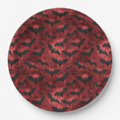 Design der Vampire-Serie 12 Pappteller (Vorderseite)