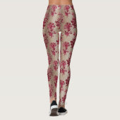 Design der Velvet-Serie Claret 7 Leggings (Rückseite)