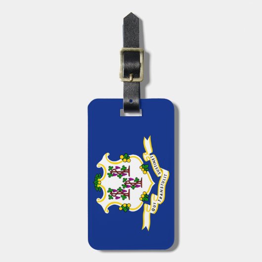 Design der Verbindungsstatusflagge Gepäckanhänger (Vorderseite vertikal)