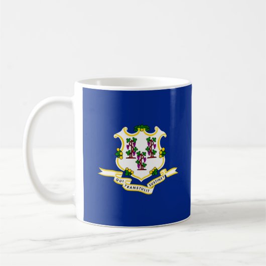 Design der Verbindungsstatusflagge Kaffeetasse (Links)