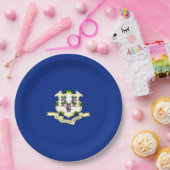 Design der Verbindungsstatusflagge Pappteller (Party)