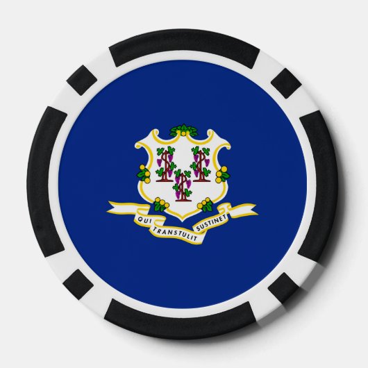 Design der Verbindungsstatusflagge Pokerchips (Rückseite)