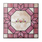 Design der verklebten Glastafeln Fliese (Vorderseite)