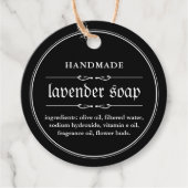 Design der Verpackung für das Etikett "Soap Hang" Geschenkanhänger (Vorderseite)