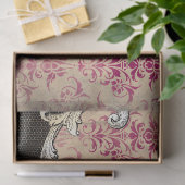 Design der Verzierten Papierserie 1 Seidenpapier (Geschenk)