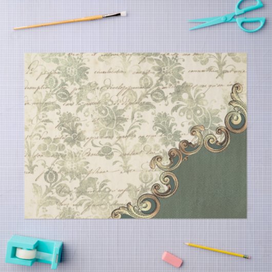 Design der Verzierten Papierserie 2 Seidenpapier (Basteln)