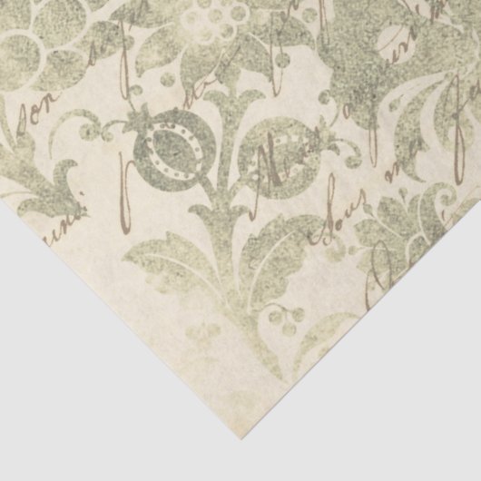 Design der Verzierten Papierserie 2 Seidenpapier (Detail)