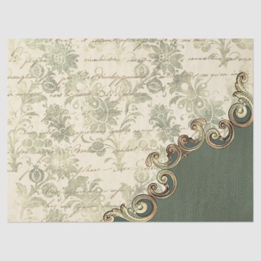 Design der Verzierten Papierserie 2 Seidenpapier (Vorderseite)