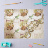 Design der Verzierten Papierserie Ephemera 11 Seidenpapier (Basteln)